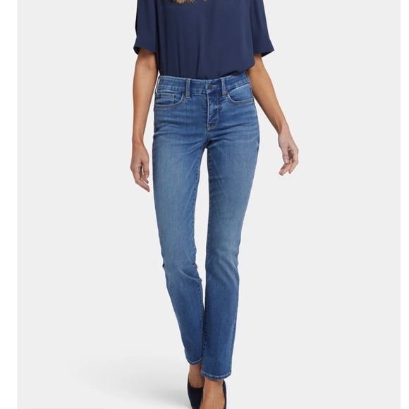 NYDJ Denim - NYDJ straight leg Blue Jeans